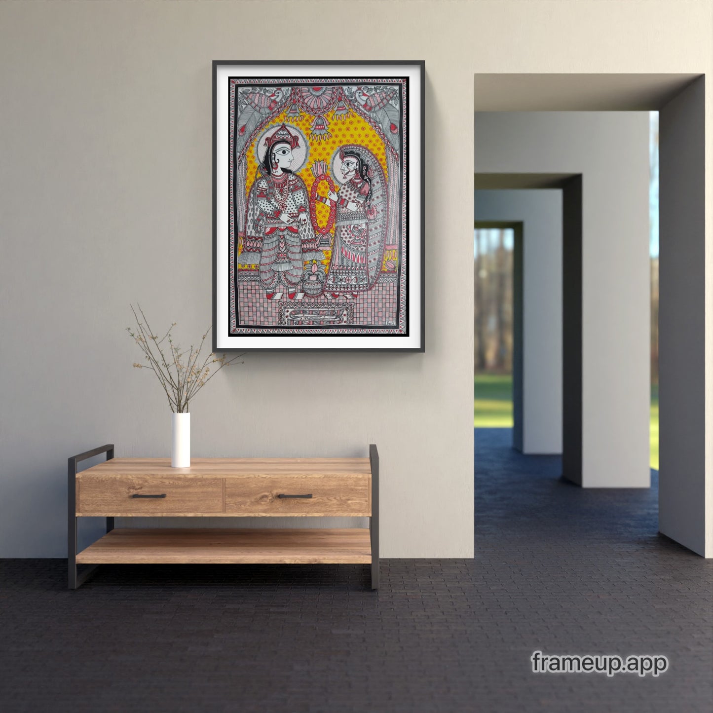 Madhubani - Ram-Sita Marriage