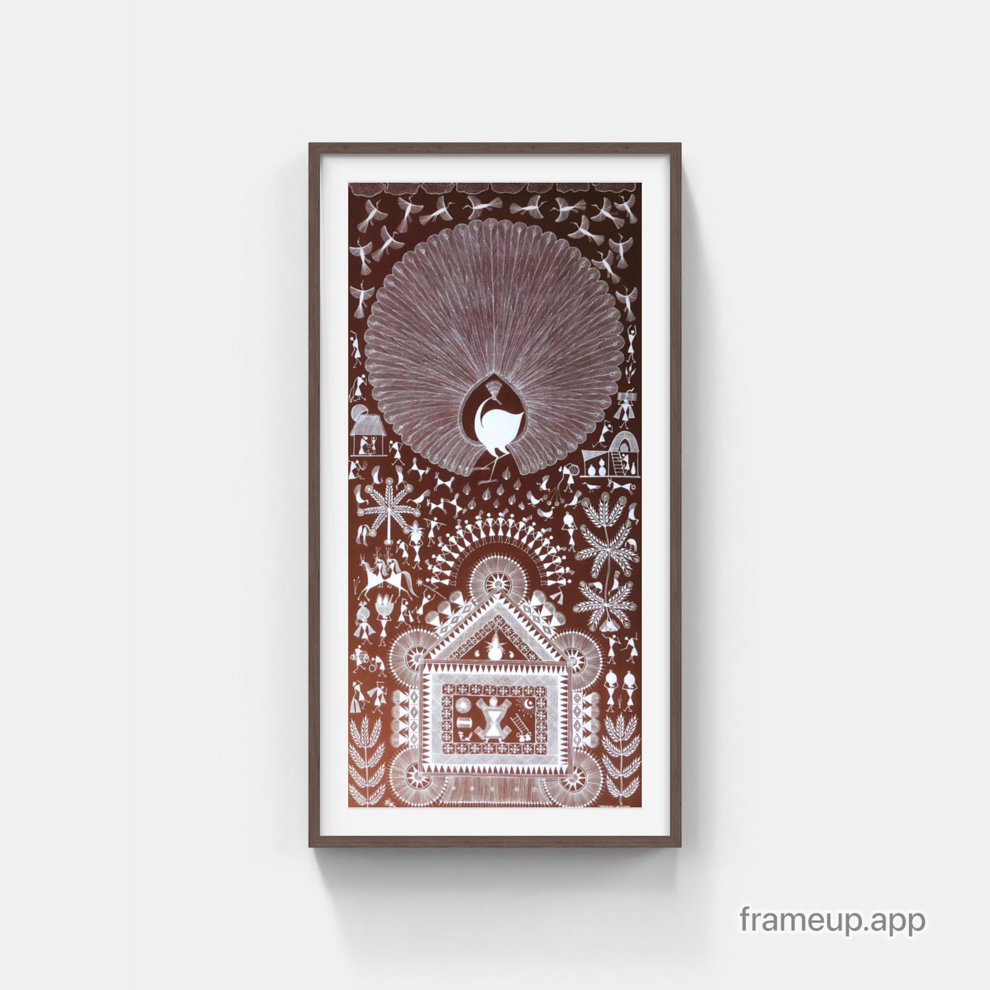 Warli - Tribals and the peacock