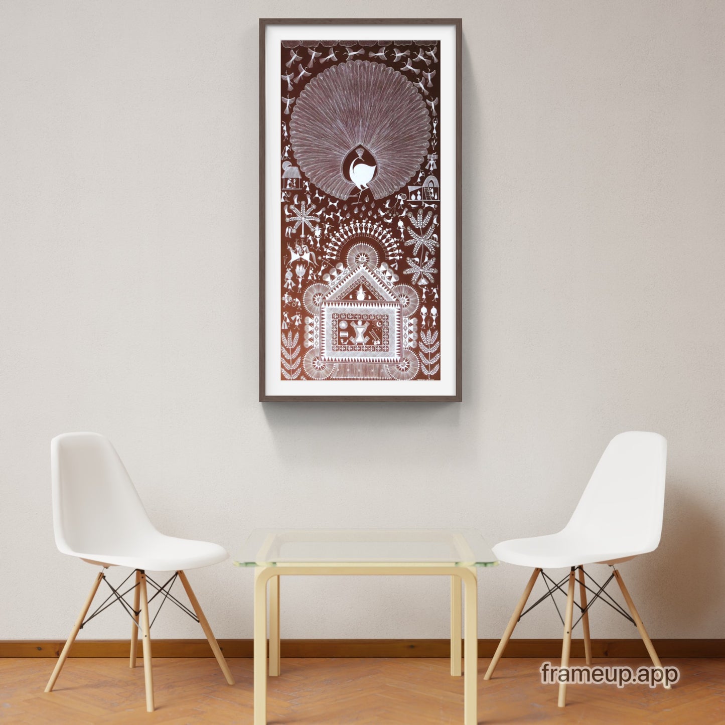 Warli - Tribals and the peacock