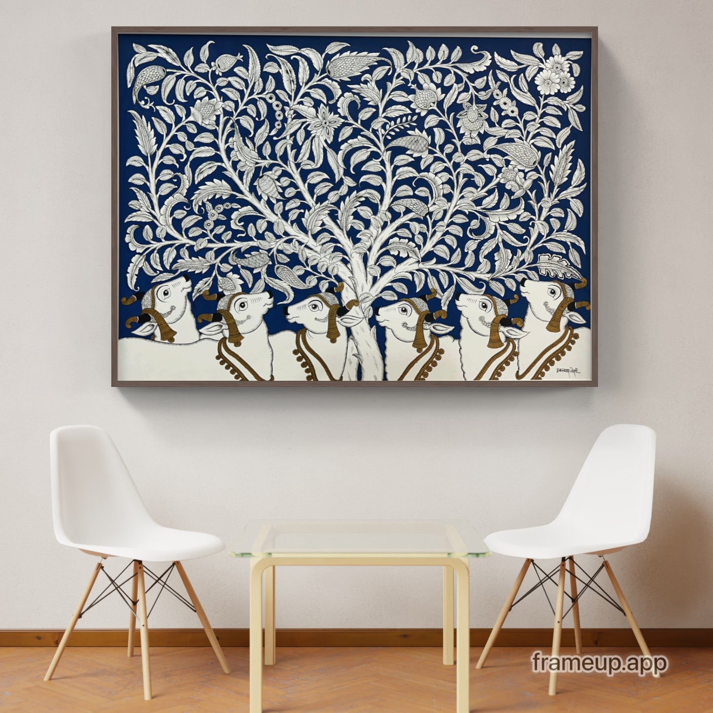 Phad - Tree of life with Cows