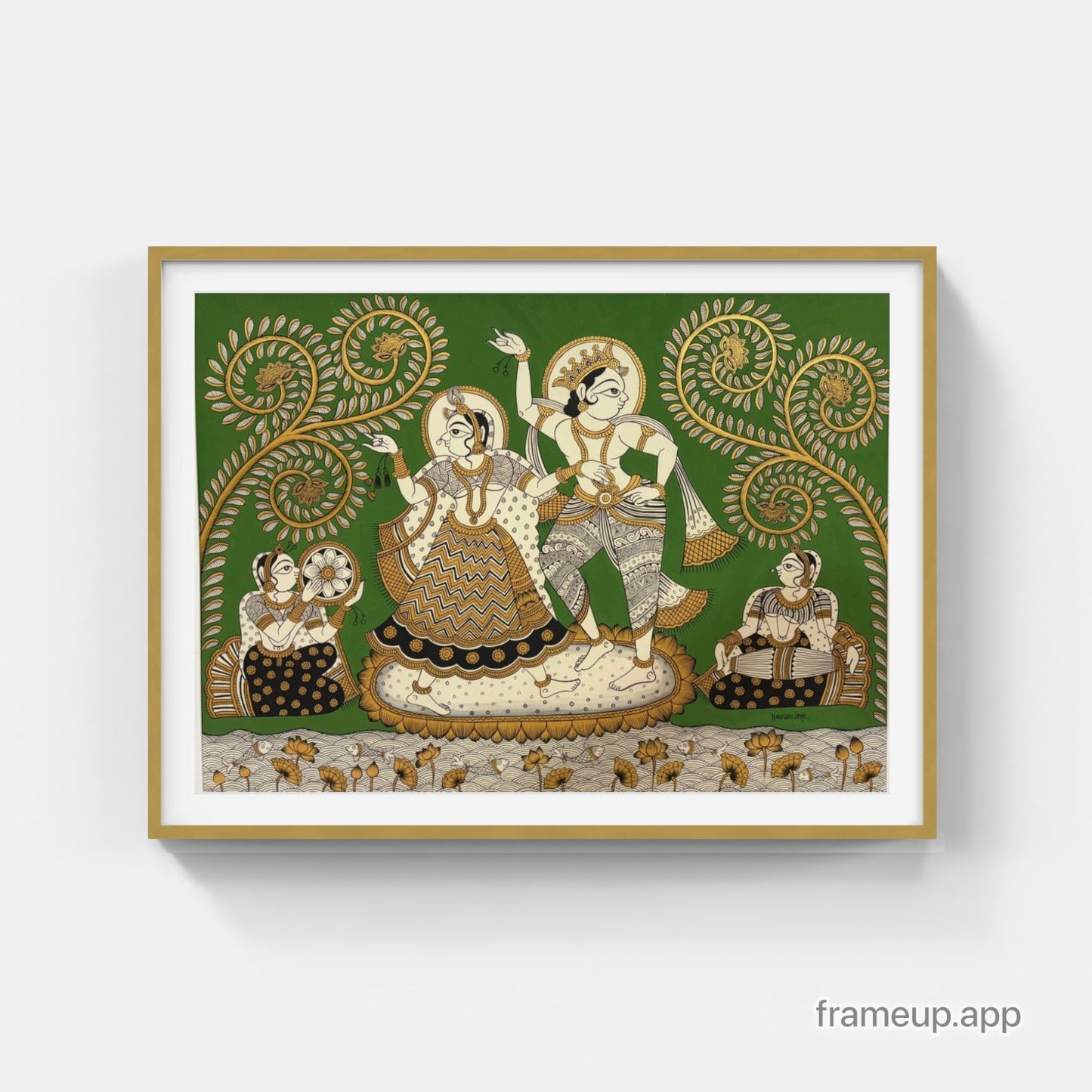 Phad - Radha and Krishna dance