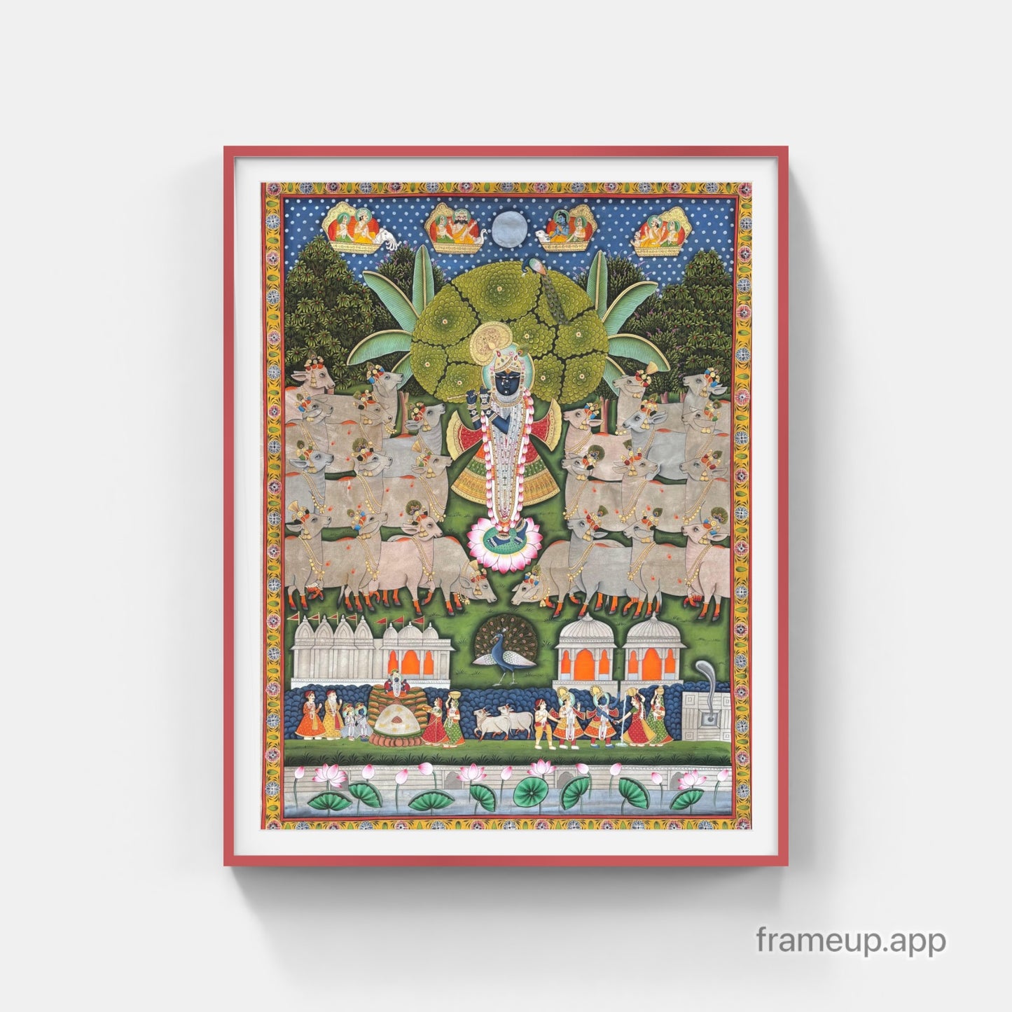 Pichwai - Krishna, the Cowherd Melody