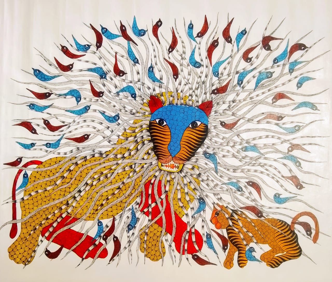 Gond - The lion cat