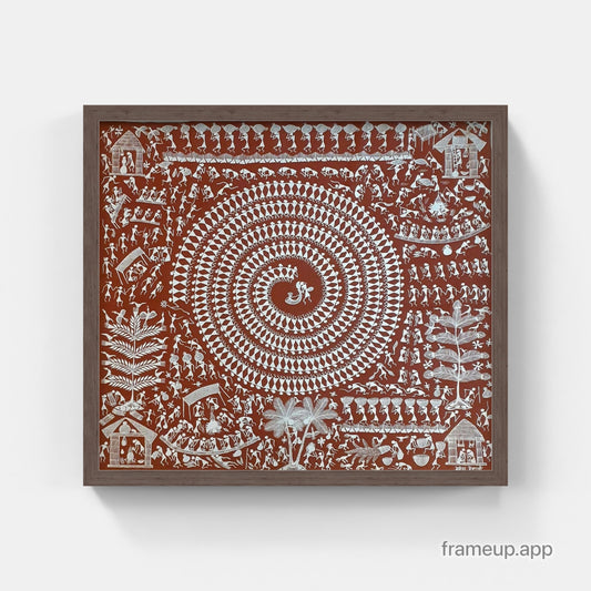 Warli - Cicle of life village