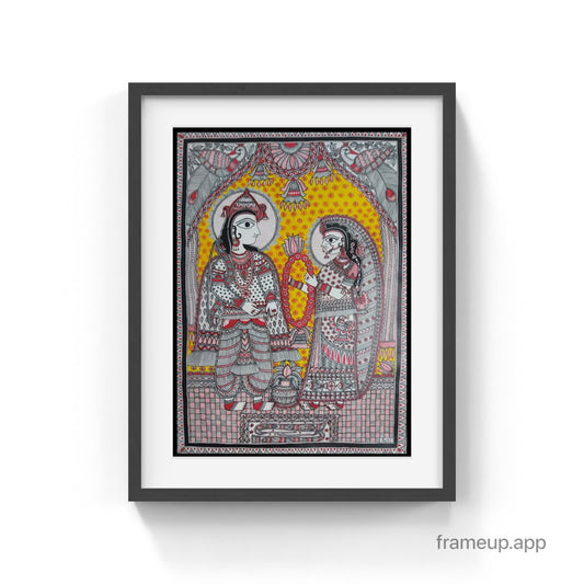 Madhubani - Ram-Sita Marriage